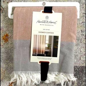 Hearth & hand shower curtain